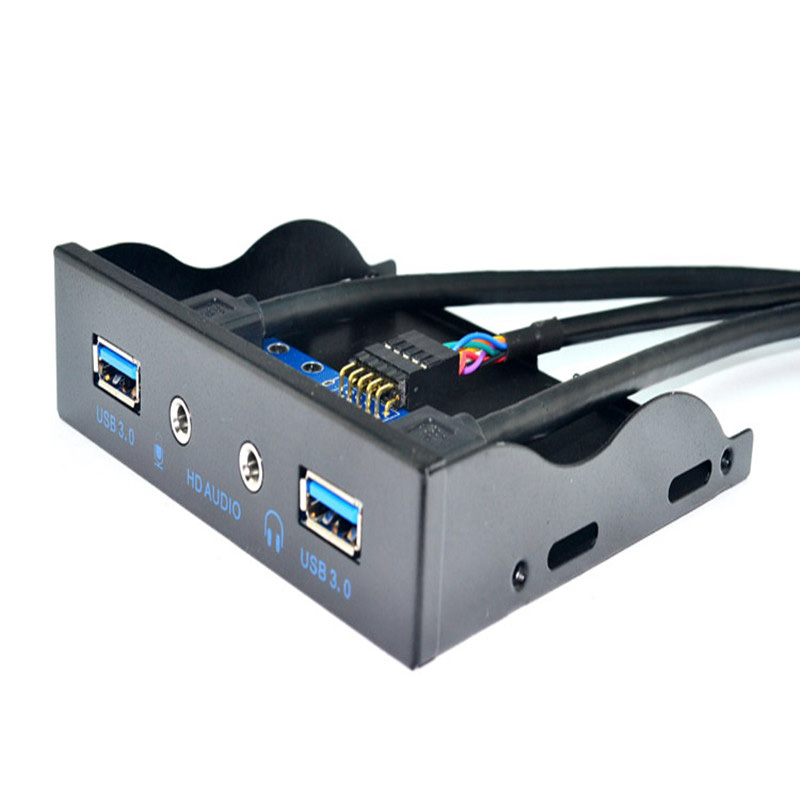 2 Port USB 3.0 Hub Splitter HD - Earphone Splitter Jack reseña y precio