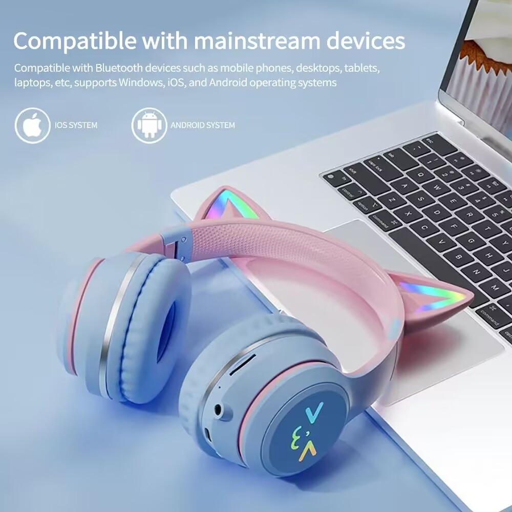 RGB Glow Earphones Wireless Ea - Gaming Headset Rgb reseña y precio