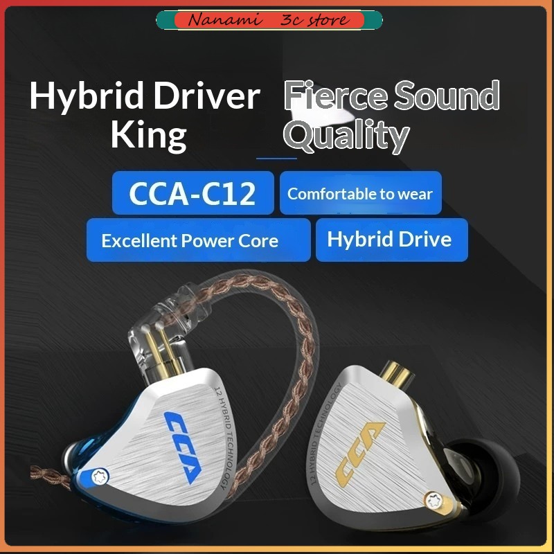 CCA C12 Earphones Hi-Fi Audiop - Audiophile Headphone Wired reseña y precio