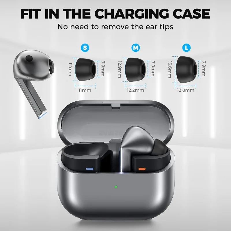 6-3Pairs For Samsung Galaxy Bu - Earphone Foam Tip reseña y precio