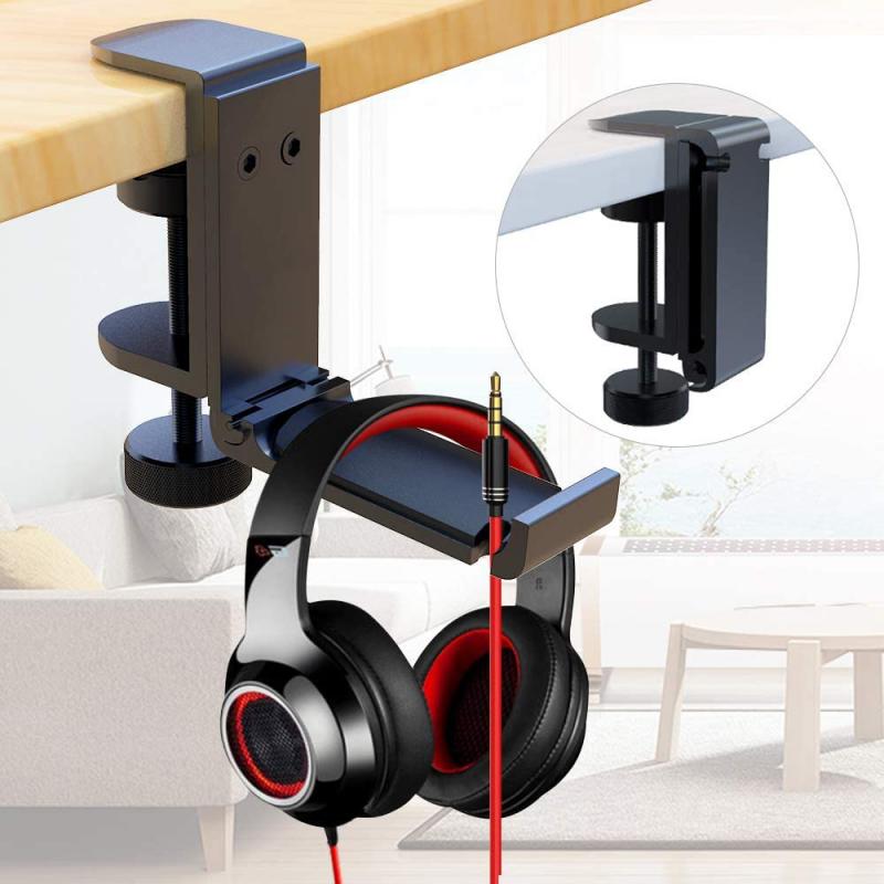 Under Desk Headphone Stand Fol - Headphone Stand Desk reseña y precio