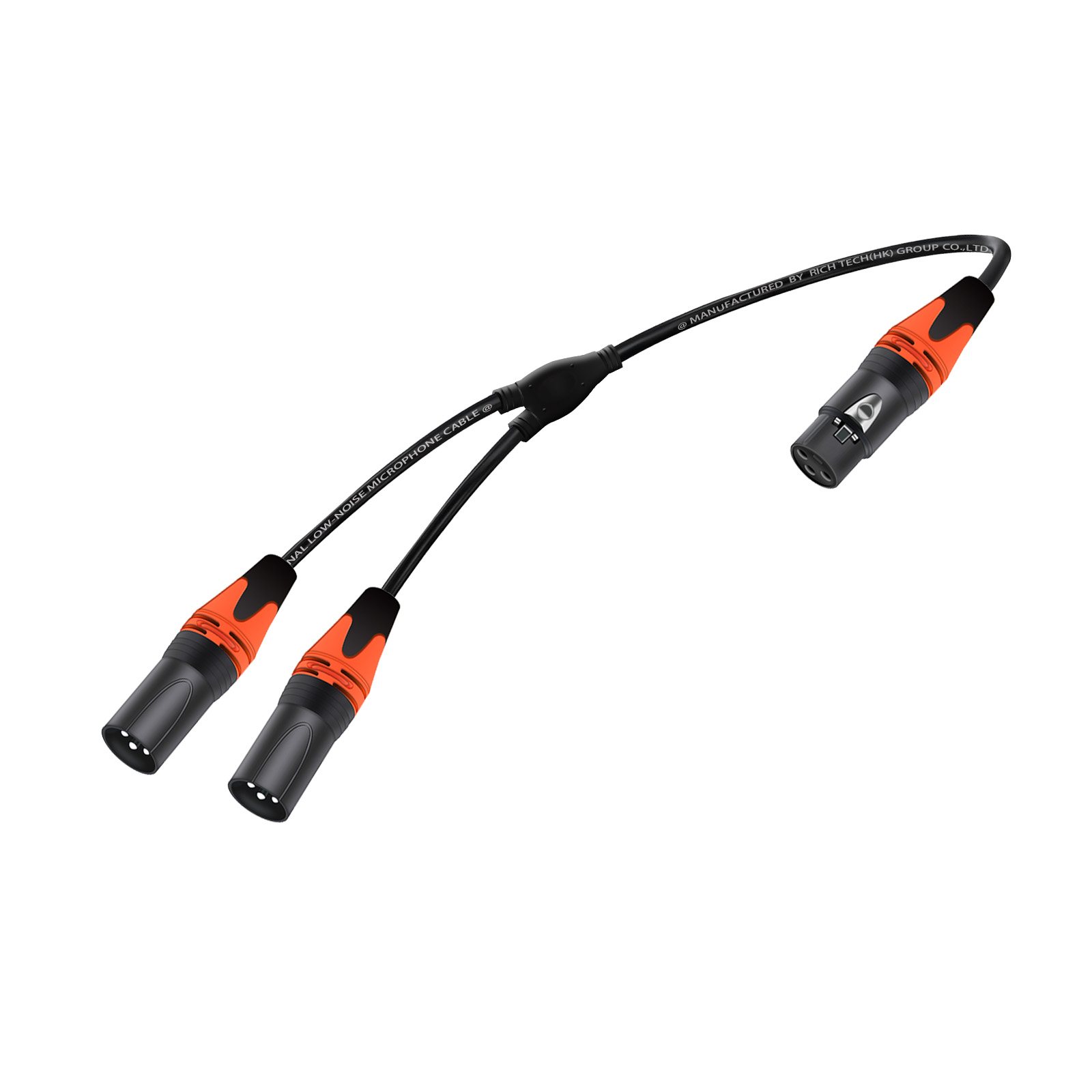 XLR Splitter Audio Cable,3Pins - Audio Splitter Y reseña y precio