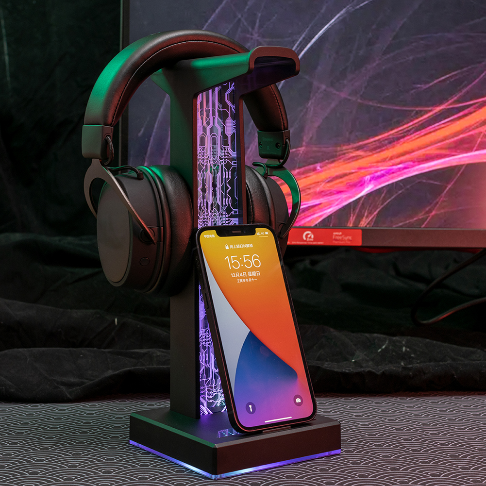 RGB Gaming Headphone Stand Dua - Gaming Headset Rgb reseña y precio