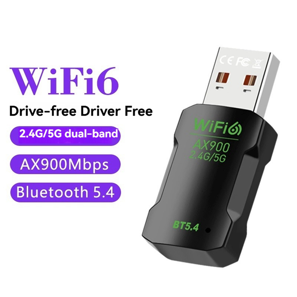 T35C WiFi6 AX900 Wireless USB  - Bluetooth Adapter Receiver reseña y precio
