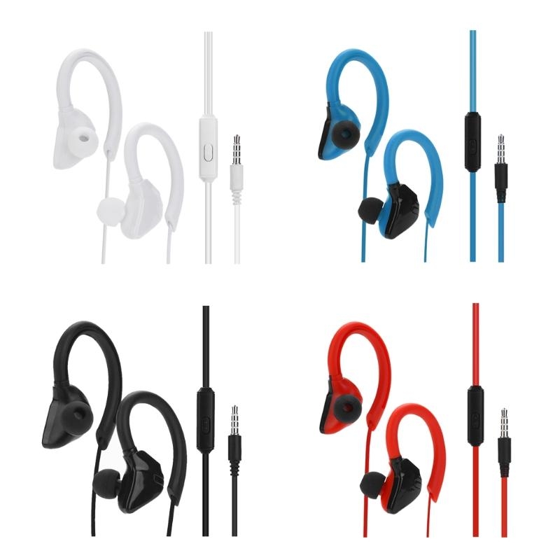Sports Earbuds Wired with Micr - Sports Earphone Hook reseña y precio