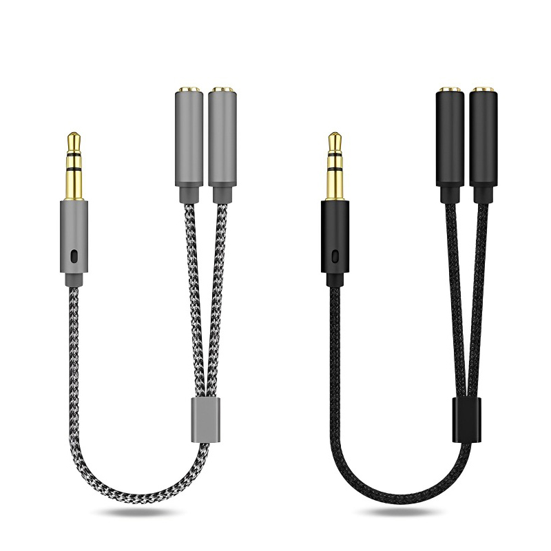 3.5mm Audio Splitter Y Jack 1  - Audio Splitter Y reseña y precio