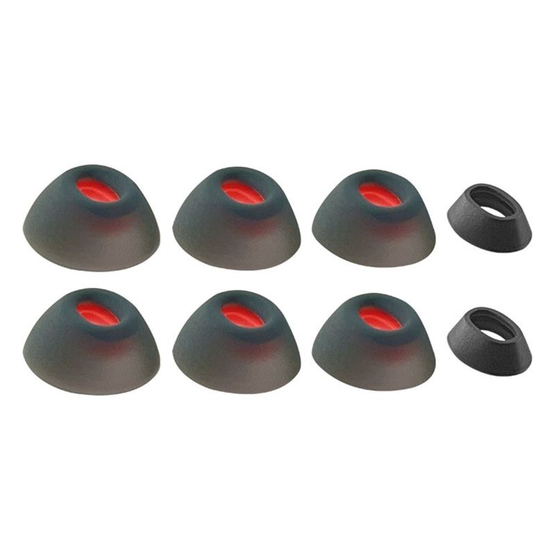 ABKQ-8Pcs Silicone Ear Tips Ea - Silicone Ear Tip Replacement reseña y precio