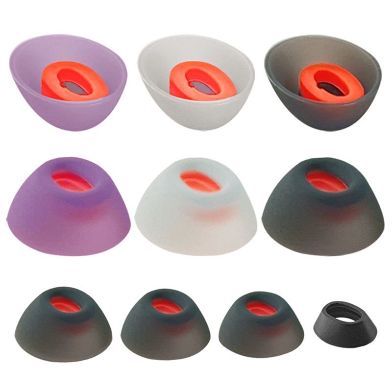 ABKQ-8Pcs Silicone Ear Tips Ea - Silicone Ear Tip Replacement reseña y precio